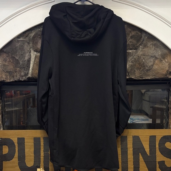 Nike Air Max Black Men's Hoodie size XL - Picture 3 of 4